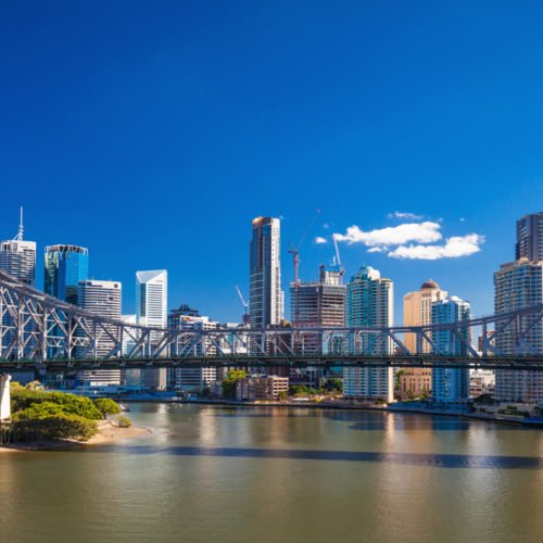 Brisbane Skyline with Story Bridge