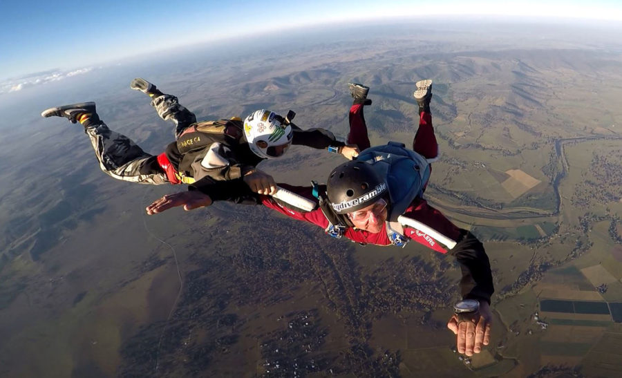 Newly licensed skydiver: be a little easier on yourself