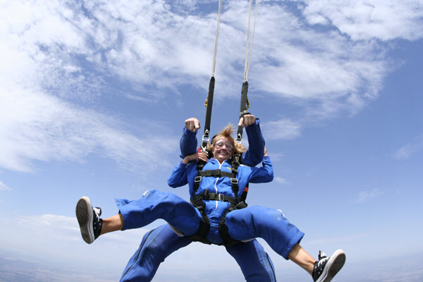How Fast Do You Fall When Skydiving Tandem?
