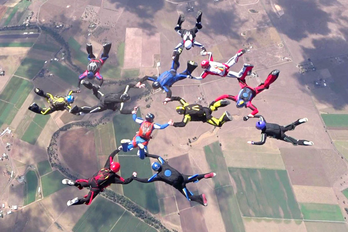 skydiving formations