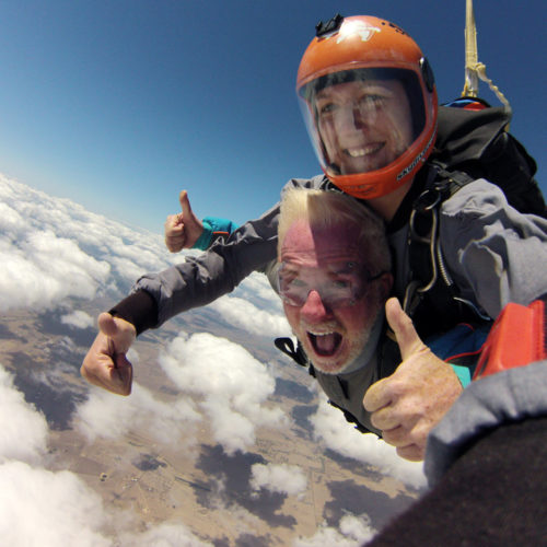 Skydiving with your family at Skydive Ramblers, Australia's best skydiving center